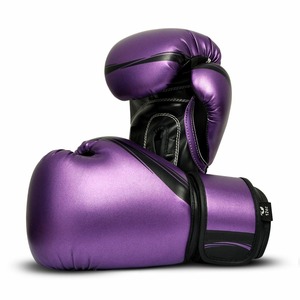 Nouveauté Gants de boxe en cuir personnalisés professionnels 2025 14oz Haute qualité Respirant Coloré Gants d'entraînement en plein air - Product Image 1