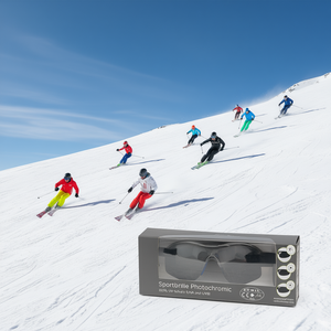 SPEQ Sport Blue Photochromic SP-1548C Glasses Self-Tinting Lenses for Cycling Motorcycling <b>Skiing</b> Other Outdoor Activities - Product Image 3