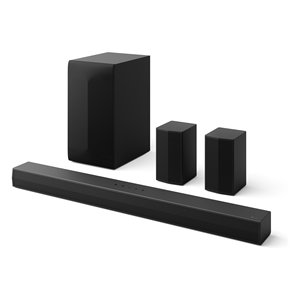 Barra de Sonido 5.1 Canales 440W Inalámbrica Bluetooth Dolby Digital DTS USB Toslink Negra - Product Image 1