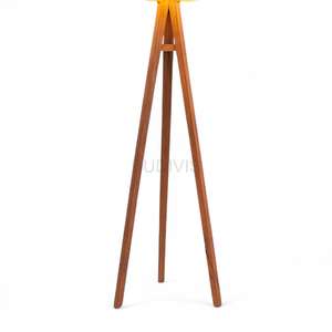 Lampe sur pied en gros, lampe sur pied minimaliste avec abat-jour à lumière douce et base en bois - Product Image 3