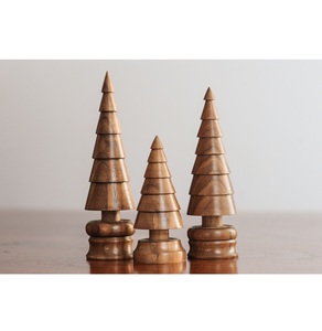 Árbol de Navidad de madera al por mayor, mesa colgante interior personalizada de pie para el hogar, jardín, árbol de Navidad, decoración de fiesta - Product Image 1