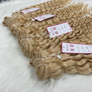 Wholesale 613 Virgin Hair Bundles,613 Honey Blonde Brazilian Human Hair Extension,Virgin Mink 613 Blonde Brazilian Hair Bundles - Product Image 5