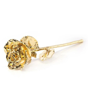 Venta caliente aniversario cumpleaños u otro evento especial elegante decorativo 24K oro rosa Metal Material rosa en precio de mayorista - Product Image 6