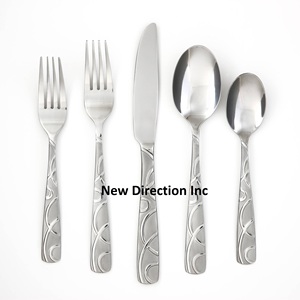 Couverts de cuisine écologiques les plus vendus pour la décoration de table Couverts en acier inoxydable pour le dîner Décoration de table - Product Image 5