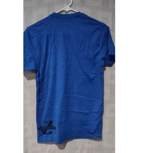 Camisetas de mezcla de algodón polivinílico Camisetas con logotipo personalizado - Product Image 1