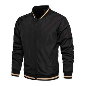 Veste bomber softshell décontractée élégante pour homme, vente en gros, design personnalisé, coupe-vent, vêtements de sport, veste softshell - Product Image 2