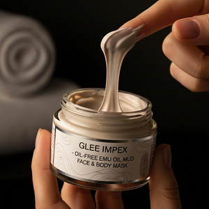 Masque visage et corps à l'huile d'émeu sans huile, format voyage, pour tous types de peau - Nettoyage en profondeur et nutrition de la peau - Product Image 1