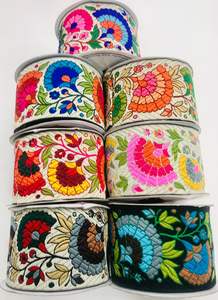 Tissu de dentelle brodé jacquard personnalisé de haute qualité pour la couture et la décoration intérieure Design floral élégant Robes de mariée douces - Product Image 6