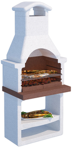 Barbecue in Cemento Etna con Griglia Cm. 81x58x196 H - Kg. 348 - Product Image 1