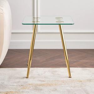 Mesa de centro redonda de metal de diseño moderno con lado de hierro Nuevo juego de muebles de sala de estar disponible a precio de venta al por mayor - Product Image 6