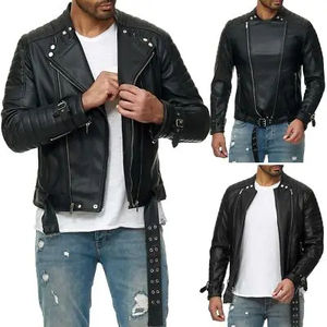 แจ็กเก็ตหนังจระเข้แท้สำหรับผู้ชาย, แจ็กเก็ตหนังแท้ลายนูนระบายอากาศได้ดีปรับแต่งได้ - Product Image 3