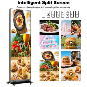 Pantalla <span class=keywords><strong>LED</strong></span> Digital para Publicidad, P1.53, P1.86, P2, P2.5, Pantalla <span class=keywords><strong>LED</strong></span> Electrónica HD para Interiores, Control por Wifi, Pantalla <span class=keywords><strong>LED</strong></span> de Pie - Product Image 4