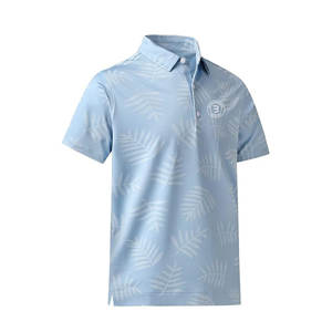 Polo de golf pour homme à séchage rapide, matière légère, vêtements de performance en plein air, polo de golf - Product Image 3