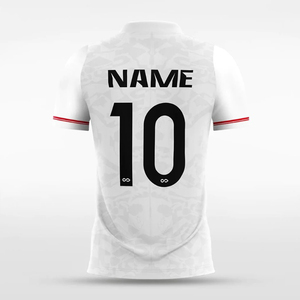 Camiseta de fútbol de algodón 100% para hombre, Camiseta deportiva transpirable sólida, manga corta, logotipo de nombre personalizado impreso para entrenamiento al aire libre - Product Image 3