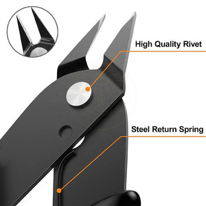 Durable Lightweight Stainless Steel Micro Ring Hair Tool Plier for <b>Bead</b> Closing and Opening Hair <b>Extension</b> Salon Use - Product Image 4
