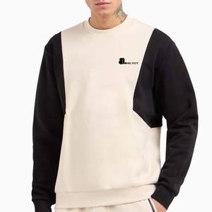 2 piezas de chándal de cuello redondo de bloque de Color para hombre, ropa de calle transpirable de invierno, chándal con capucha, cierre de cordón 2 1 impreso - Product Image 4