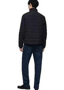 Veste bouffante imperméable à la mode pour hommes, streetwear d'hiver chaud, manteau à bulles, taille XS, teinte unie avec revêtement, vente en gros - Product Image 2