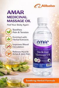 Aceite de Masaje Herbal de Eucalipto Amar - 100% Puro - Relajación - 500ml a Granel - Product Image 3