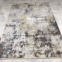 Tapis mural réversible en polypropylène de style méditerranéen Goldenmoon, fabriqué à la machine, avec dos antidérapant et résistant aux taches, pour la maison et le golf