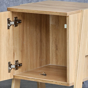 40x40x48cm Personal <b>Locker</b> with Lockable Door TCN68046 Plywood <b>Storage</b> Unit - Product Image 4