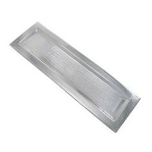 Lot de deux plats et plateaux de service en forme de rectangle Ustensiles de cuisine et vaisselle Design tendance Plateau de service à café en vrac - Product Image 2