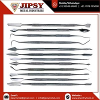 Juego de cinceles metálicos de 7 piezas para herramientas y equipos de joyería