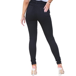 กางเกงยีนส์รัดรูปเอวสูงสำหรับผู้หญิงกางเกงยีนส์ยืดได้เข้ารูปสำหรับสตรีทแฟชั่นลำลองกางเกงยีนส์ RRI-WDJP-24 - Product Image 5