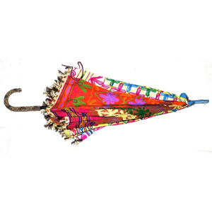 Parapluie manuel en métal avec panneau en dentelle, parapluie pliant en métal, parapluie de mariage, parapluie manuel en métal pour la protection solaire UM42 - Product Image 2