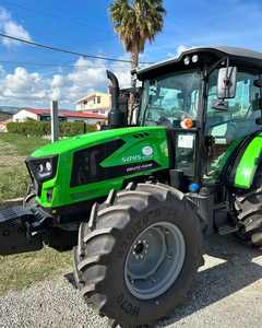 Tractor Agrícola Deutz Fahr Usado Original de 80 HP con Tracción en las Cuatro Ruedas y Cabina con Aire Acondicionado para el Motor - Product Image 5