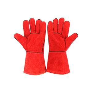 Gants de soudage en cuir Sunland, gants en cuir de chèvre, gants de sécurité en cuir pour le travail, industriels pour la construction - Product Image 4