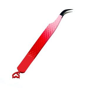 Vente en gros d'outils de maquillage de haute qualité Embouts en fibre Poignée parfaite Pince à cils durable en acier inoxydable 10mm Pince à cils - Product Image 4