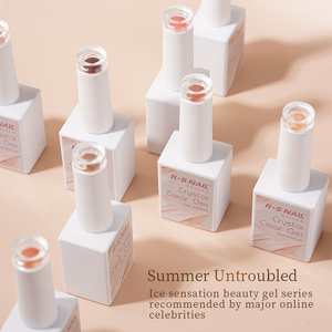 Gel transparent pour ongles, vernis à ongles UV, disco, vernis gel à paillettes personnalisé OEM pour salon de manucure - Product Image 3