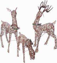 CIERVO DE RATÁN DE BAMBÚ A BASE DE PLANTAS PARA LA DECORACIÓN NAVIDAD ECOLÓGICA - Product Image 2