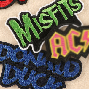 Parches Bordados para Ropa, Letras Coloridas Pastel Soleadas, Parches Bordados para Chaquetas, para Planchar o Coser, Insignia para Hombre y Mujer - Product Image 4