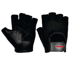 2024 Model NEW Genuine Leather Outdoor Sport Mesh Half Finger <b>Gym</b> Gloves men women Fitness <b>Weight</b> Lifting gloves - Product Image 5