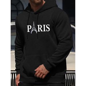 Men's Fall/Winter Leisure Pullover One-Color Standard Knitwear and Sweatshirts Made in China - Product Image 1