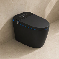 Toilette intelligente à haute performance avec télécommande et garantie de 5 ans, salle de bain moderne
