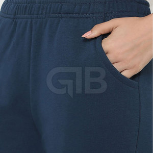 Ensemble de survêtement pour homme de qualité supérieure, automne, uni, respirant, col à capuche, manches longues, logo personnalisable, 100% coton - Product Image 4