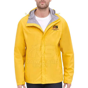 <b>Lightweight</b> <b>Waterproof</b> <b>Jacket</b> <b>Men</b> Hooded Running Windbreaker <b>Jacket</b> Water Resistant Outdoor <b>Jacket</b> - Product Image 3