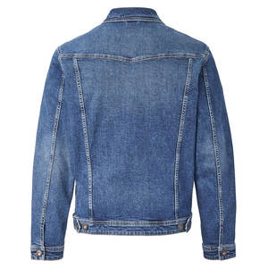 Chaqueta Vaquera de Invierno para Hombre, Diseño Moderno y Elegante, Algodón/Poliéster, Alta Calidad, Transpirable, Secado Rápido, Estilo Urbano - Product Image 6