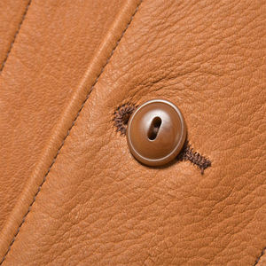 แจ็กเก็ตหนังแกะแท้สำหรับผู้ชายสไตล์สลิมฟิตออกแบบโลโก้ได้ตามต้องการคุณภาพระดับพรีเมียมผลิตในปากีสถาน - Product Image 6