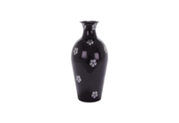Fleur d'extérieur personnalisable de haute qualité, motif floral imprimé, design de luxe en laiton, soufflée à la main, écologique, durable et légère