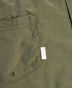 Shorts de sport pour homme, design tendance, décontractés, pour la course à pied, l'entraînement, taille mi-haute élastique, polyester et coton, motif uni, entraînement sportif pour homme - Product Image 2