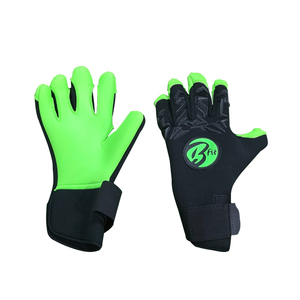 Gants de gardien de but pour enfants garçons jeunes et adultes gants de football antidérapants gants de gardien de but en cuir de paume à forte adhérence du Pakistan - Product Image 1