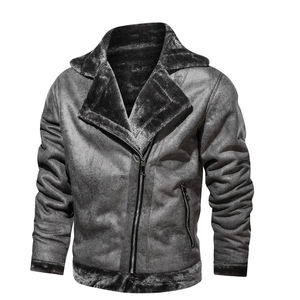 2025 vestes en cuir pour hommes de grande qualité les mieux notées en peau de mouton véritable veste pour hommes de qualité supérieure à la mode hommes véritable - Product Image 3