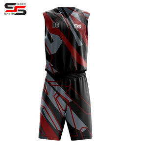 Uniforme de baloncesto transpirable de alta calidad personalizado para hombres camiseta de baloncesto - Product Image 3