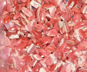 Lot de cabochons en rhodochrosite, pierres précieuses de designer, lot en gros, pierres précieuses en rhodochrosite pour la fabrication de bijoux, lot mixte - Product Image 1
