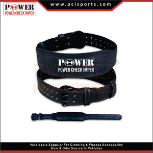 Cinturón de cuero para levantamiento de pesas, equipo de gimnasio duradero para hombres y mujeres, levantamiento de pesas - Product Image 2