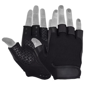 Hiệu Suất Tốt Nhất Tùy Chỉnh Người Đàn Ông Ngón Tay Ngắn Đi Xe Đạp Găng Tay Đua Tập Thể Dục Trọng Lượng Nâng Thể Hình Tập Thể Dục Giá Bán Buôn - Product Image 6