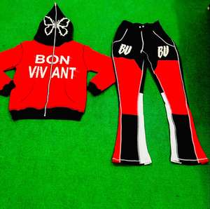 Conjuntos Deportivos Personalizados Sublimados de Invierno con Capucha, Manga Larga, Corte Regular, Ropa Deportiva Informal, Venta al Por Mayor, Impresión, Unisex, Transpirable - Product Image 1